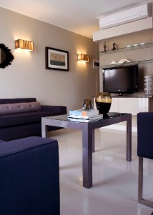 The Lounge area